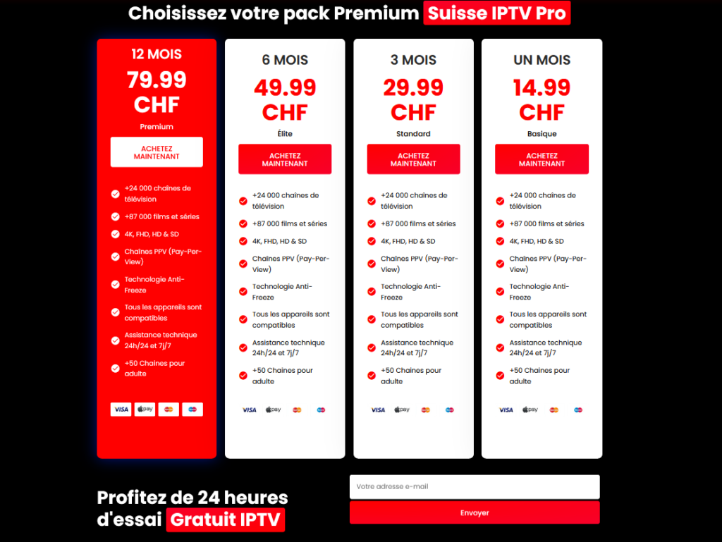 Essai Gratuit IPTV