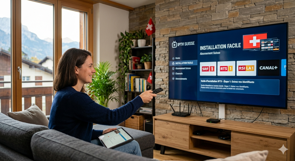 Comment installer facilement un abonnement IPTV Suisse sur Smart TV ou Android