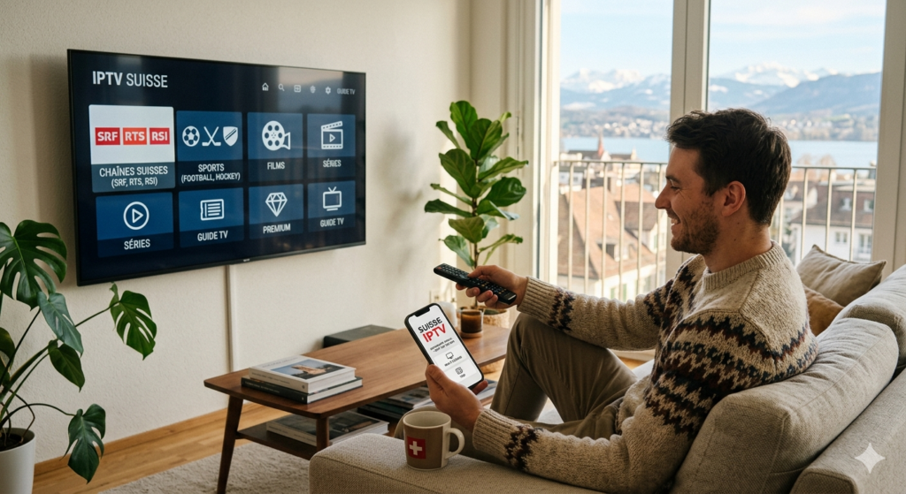 Quel est le prix moyen d’un abonnement IPTV Suisse et que comprend-il