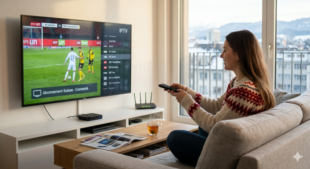 Un abonnement IPTV Suisse fonctionne-t-il bien avec une connexion internet standard